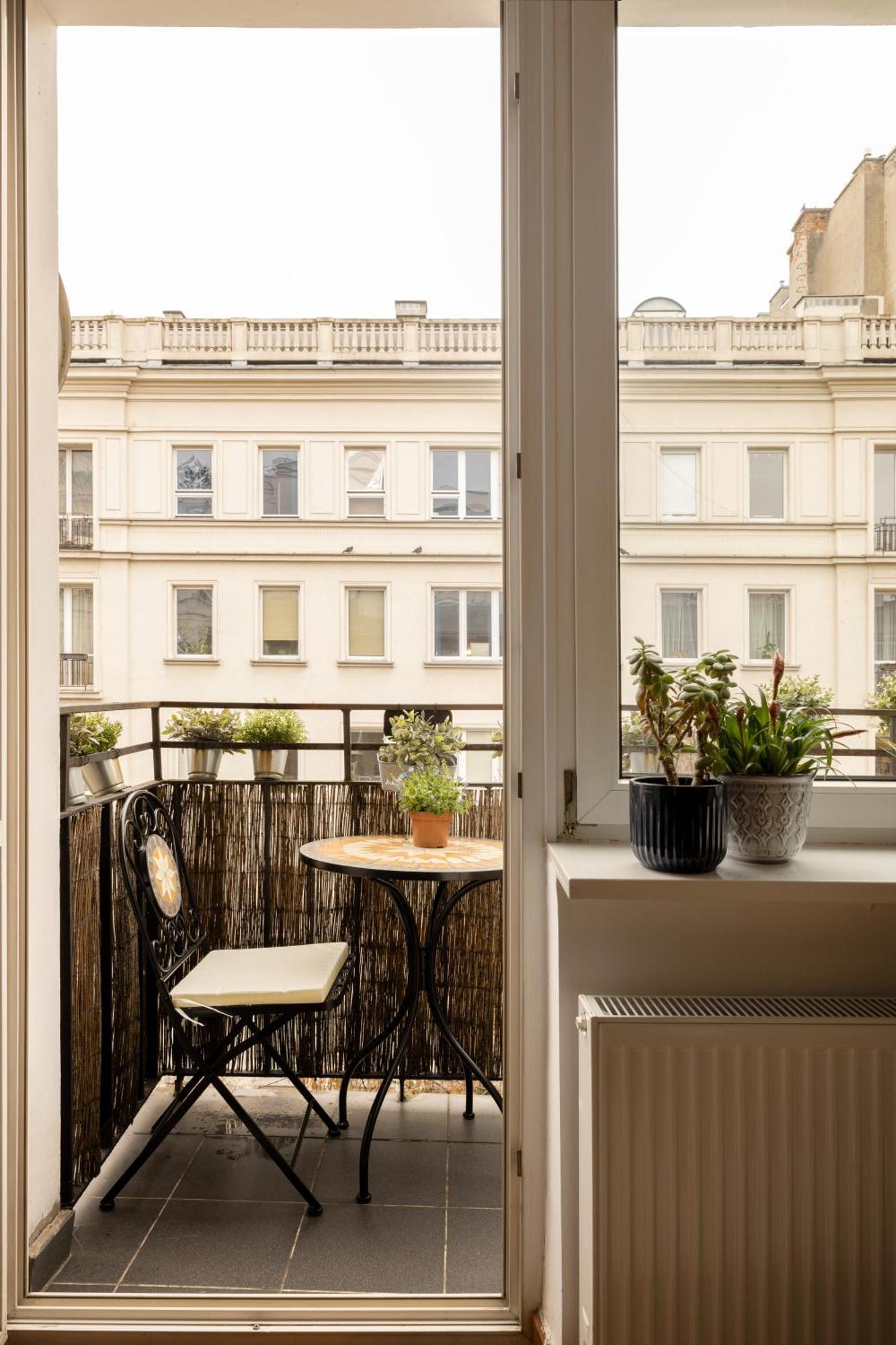 Relax Apartment Hoza / Poznanska Warschau Buitenkant foto